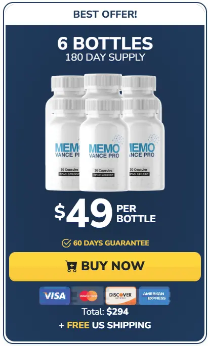 memovance pro 6 bottles price
